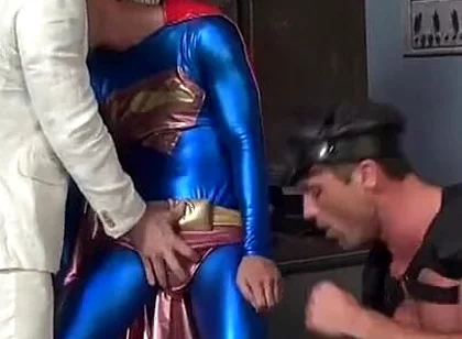 Superman Double Teamed