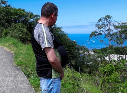 Stepdaddy Pissing in Public