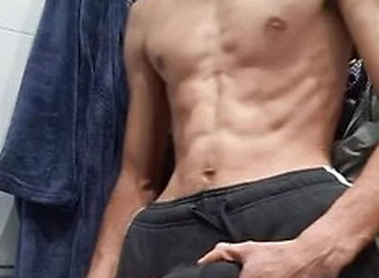 Boy Next Door - Getting Dressed After Coming Out Of The Shower, I Went To The Street With A Hard Cock And No Underwe