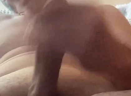 Masturbating Naked on the Couch