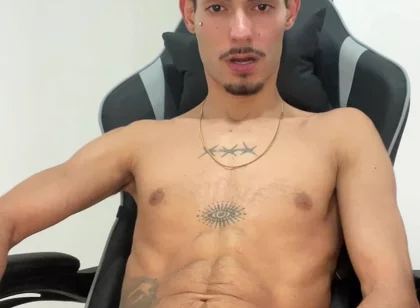 Young Hairy Man Cumming a Lot
