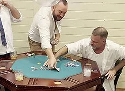 Strip Poker Party Gets Outta Hand - Orgy