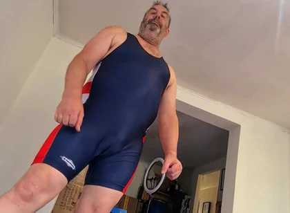 Silver Stepdaddy Wrestler - POV Dirty Lessons in Domination