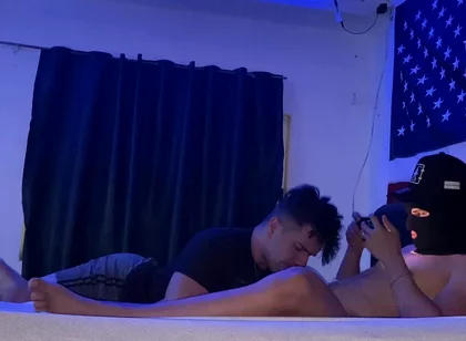 Soccer Player Cheats on His Girlfriend and Lets Her Suck His Dick