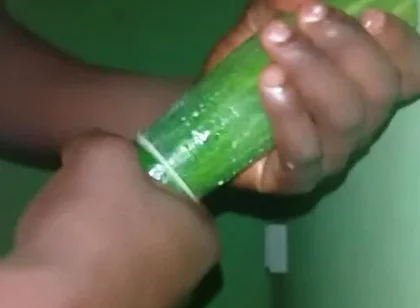Stroking My Cucumber Nice and Slow