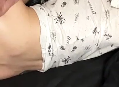 Great Creampie for Tight Twink Hole From a Mature Bear