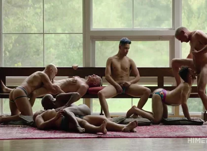 Vander Pulaski And Nico Nova In Underwear Play Party