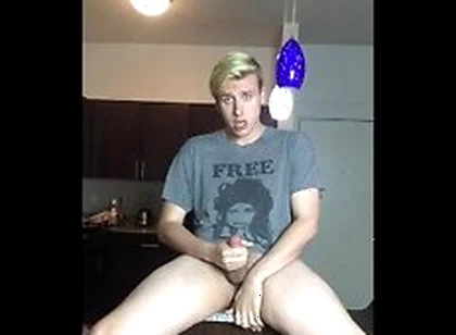Cumming In The Kitchen