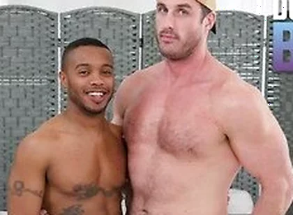 Ripped Hunk Gets Fucked Hard By A Huge Cocked Jock