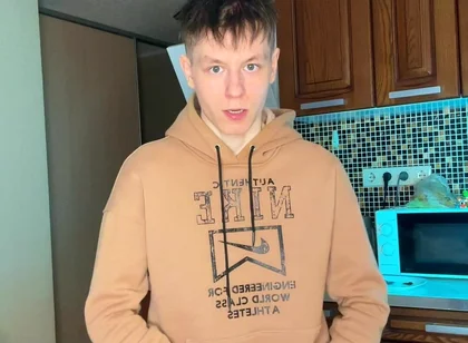I Couldnt Stop Stroking My Big Cock Until I Covered the Floor in Sperm