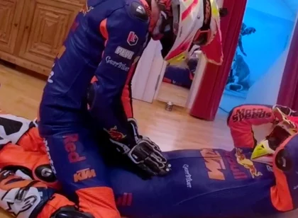 Ktm leather biker gear cuming