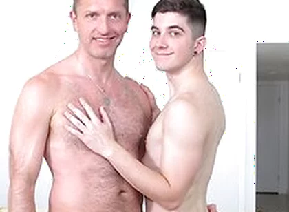 Harrison Todd And Ryan St Michael - Lucky And Proud Stepfather Learns That His Stepson Has A Big Beautiful Hard Dick Ready For Sucking