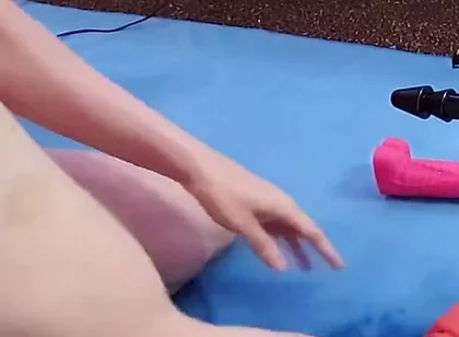 Fucking Machine Anal Dildo Fun with Mike Essex