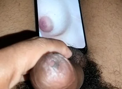 A Tribute Masturbation After Seeing Random Pussy and Boobs Desi Uncut Black Thik Dick Masturbation