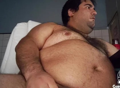 Fat Playing Video Games and Masturbating
