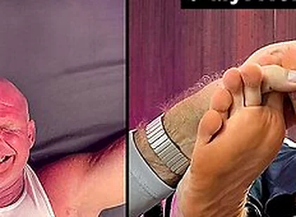 Hunk Dev Giggles Hard While Being Tickled From His Pits To His Feet