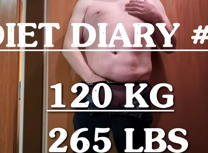 Diet Diary # 1 - Showing off My Body at the Start of My Diet