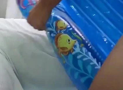 Fucking inflatable boat