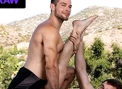 Yoga Stretching Turns Into Deep Dick Drilling With Hunks David Skylar & Michael Boston