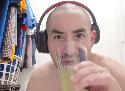 Cock and Balls in My Glass