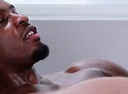 Muscled Hunk Shoves His Massive Cock Into Tight Ass - Matty West