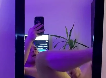Pulling Anal Beads Out of My Tight Ass and Cum