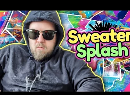 Sweater Spashed with Piss and Cum