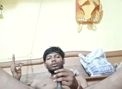 Smoking Masturbation Big Cock