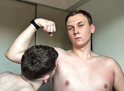 Mutual Armpit Worship Gone Wild