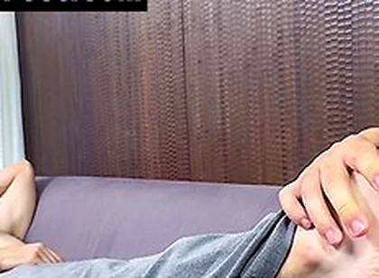 Business Talk Turns Into Sensual Foot Worship Tease Session
