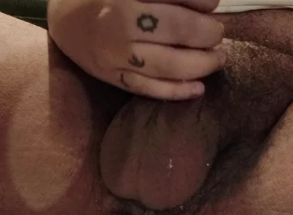 Just Squirting All Over My Self While I Jerk off