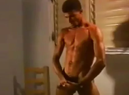 Black Latin Jock Masturbation Striptease - Amateur