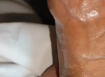 Beautiful Shot of Cum Makes the Cock Even More Excited.