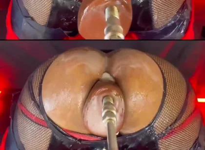 Intense Butt Machine Session