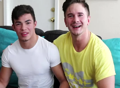 Julian Rodriguez And Zach Douglas - First Time Gay Sex
