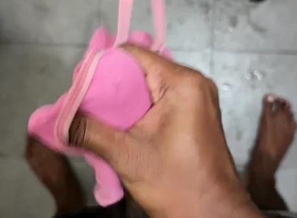Shaking My Thick BBC in Stepsister Panties