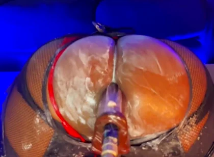 Creamy Butt Machine Fuck