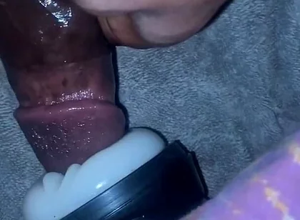 Fucking My Toy Fake Pussy Torch