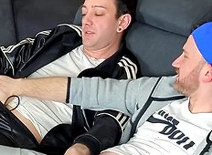 Sniffing Sneaker, Socks And Feet And Cum On Them