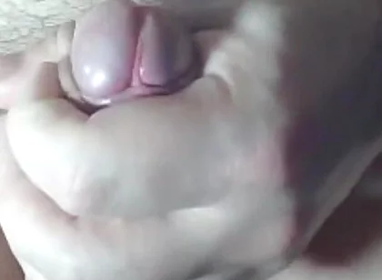 Webcam Masturbation and Cumshot