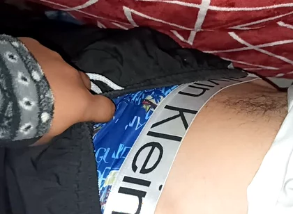 First Time I Open My Step Brother Underwear to See His Big Ass Wanted to Fuck in Midnight