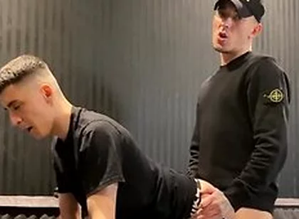 Two Guys Fuck Bareback