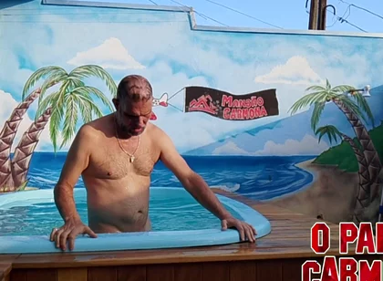 Aidocarmona Enjoying a Pool Wanting to Fuck an Ass
