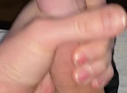 Morning Big Dick Masturbation - Close-up POV Cumshot
