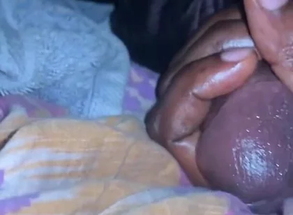 Jerking off Squeezing My BBC