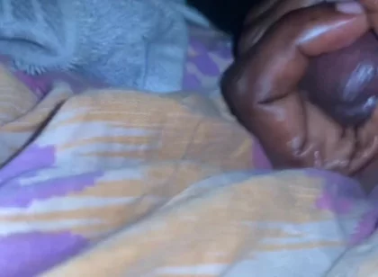 Jerking off Squeezing My BBC