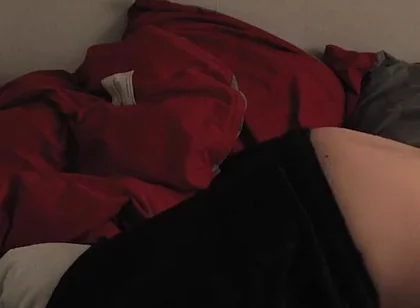Morning Routine. Femboy Can't Help but Pillow Humping Imagining Your Tight Ass Filled with His Cum