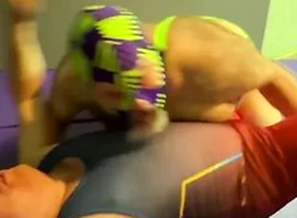 Old Man Stocky Wrestles And Tickles Chubby Bear Matt