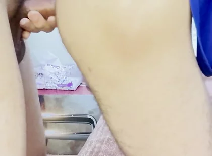 A Hard Penis in a Narrow Anus