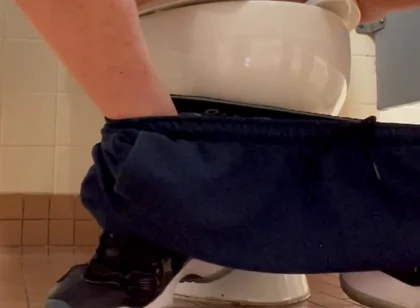 Mall Restroom Tenga Egg Jerk N’ Cum